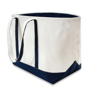 Natural/Navy Blue Angle View