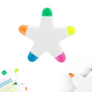 Novelty Star shaped Highlight Pen Marker