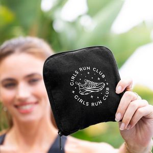 Black Logo Pouch Lifestyle View