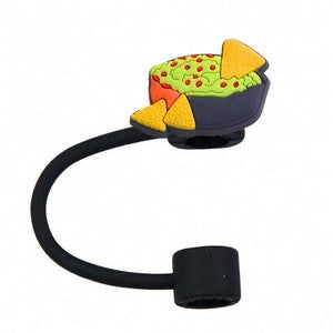 CUSTOM SHAPE Dust-Proof Silicone Straw Toppers