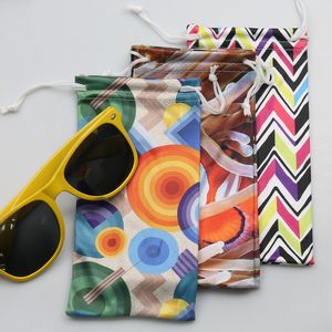 Full Color Sublimated Micro Fiber Sunglass Pouch