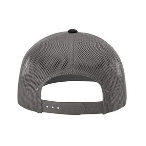 Black/Charcoal Gray Blank Back View