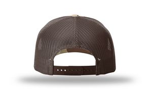 Desert Camo/Brown Blank Back View