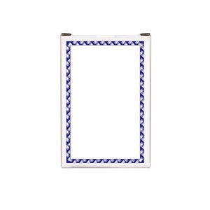 Blue Blank Back