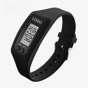 Logo black fitness tracker bulk