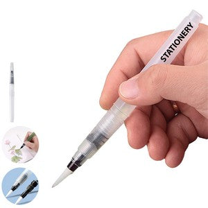 Water Soluble Pencil Brush with Nylon Tip and Water Storage