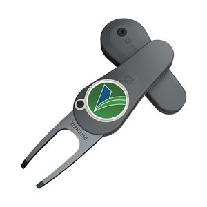 Pitchfix Original Golf Divot Tool Gunmetal