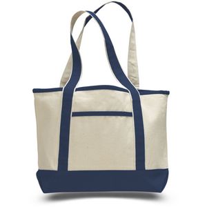 Natural Beige/Navy Blue