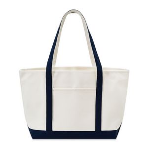 Natural White/Navy Blue