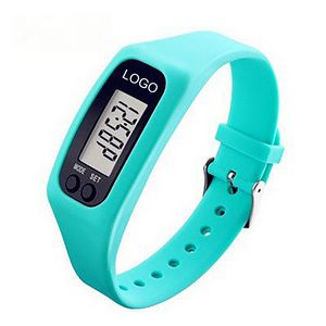 Logo blue fitness tracker bulk