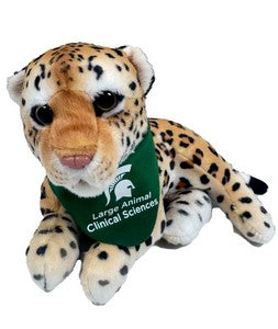 8" Stuffed Jungle Animal - Leopard