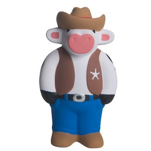 Cowboy Cow Squeezies® Stress Reliever