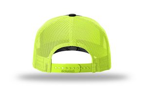 Realtree Edge/Neon Yellow Blank Back View