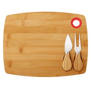 3 Piece Bamboo Cheese Board Set