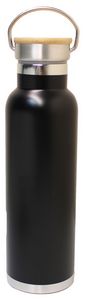 22 Oz. Bamboo Lid S. Steel Vacuum Insulated Bottle