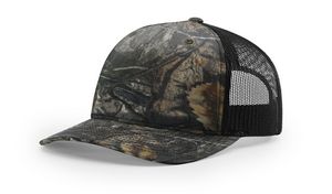 Mossy Oak Country DNA/Black Blank Angled View