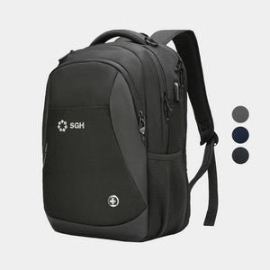 SwissDigital® Boswil USB Charging Port Travel Backpack