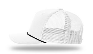 White/Black Blank Side View
