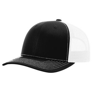 Black/White Blank Angled View