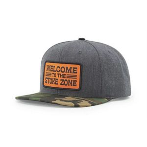 Heather Charcoal Gray/Green Camo