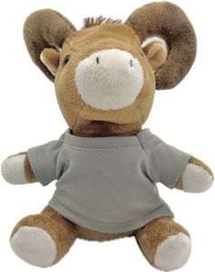 6" Sitting Ram Beanie