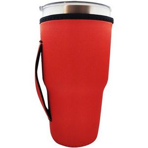 Reusable Coffee Cup Sleeve Neoprene Tumbler Insulator Sleeves Drinks Cup Sleeve Holder With Handle