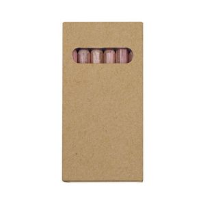 6 Color Wooden Pencil Set in Box
