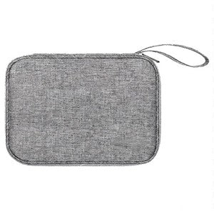 Waterproof Polyester Data Cable Storage Bag with Handle