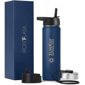 Iron Flask Wide Mouth Water Bottle 22 Oz
