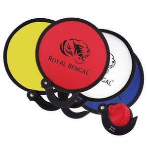 Round Foldable Nylon Fan (Printed in USA - 24 hour Rush)