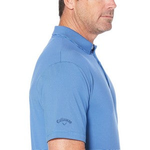 Callaway® Moisture Wicking Fine Line Stripe Men's Polo Shirt with Custom Logo