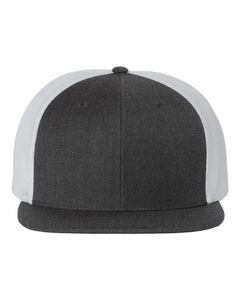 Heather Charcoal Gray/White