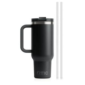 40 oz RTIC® Leak-Resistant Ceramic Lined 3-in-1 Lid Road Trip Tumbler