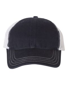 Navy Blue/White