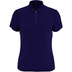 Callaway® Moisture Wicking Women's Chev 1/4-Zip Polo Shirt with Custom Logo