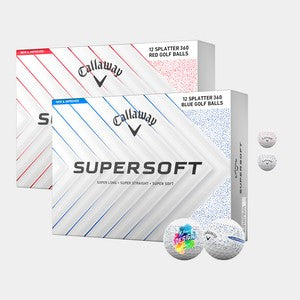 Callaway® Supersoft Splatter 360 Golf Balls