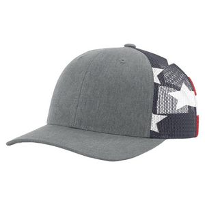 Heather Grey & Flag