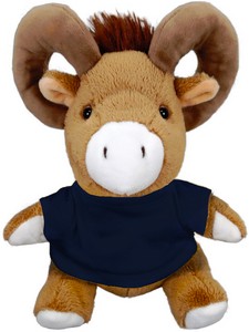 6" Sitting Ram Beanie