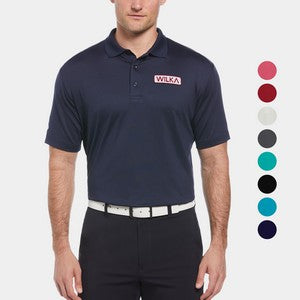 Callaway® Moisture Wicking UPF 50+ Solid Stretch Women's Polo Shirt with Custom Logo
