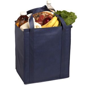 Insulated Large Non-Woven Grocery Tote Bag