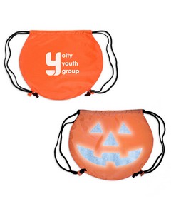 Pumpkin Drawstring Bag