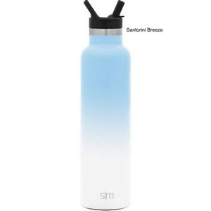 24 oz Simple Modern® Stainless Steel Insulated Ascent Water Bottle w/ Straw Lid