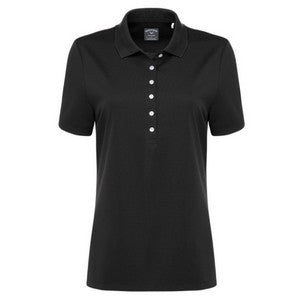 Callaway® Vent Moisture Wicking Women's Ottoman Polo Shirt with Custom Logo