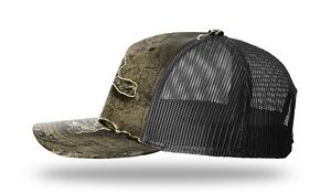 Realtree Excape/Black Blank Side View