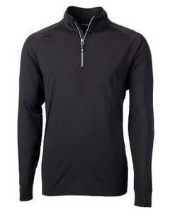 Cutter & Buck Adapt Eco Knit Stretch Recycled Mens Big and Tall Quarter Zip Pullover