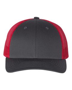 Charcoal Gray/Red