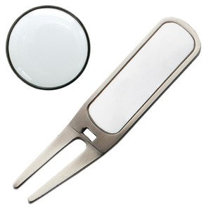 Bent Tab Combo Box - Divot Tool, Marker, 3 Balls & Tees