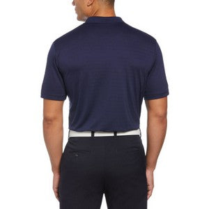 Callaway® Eco Horizontal Textured UPF 50+ Men's Golf Polo Shirt with Custom Logo
