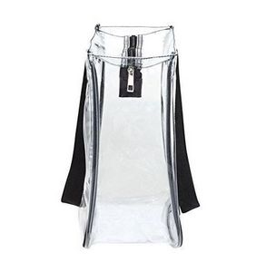 Clear Vinyl Tote bag, Stadium Compliant Zippered Bags