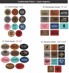 Leatherette Patch Options
